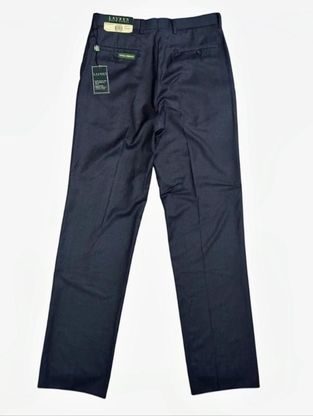 Ralph Lauren Total Comfort grey pleated trousers pants Size 32W‎